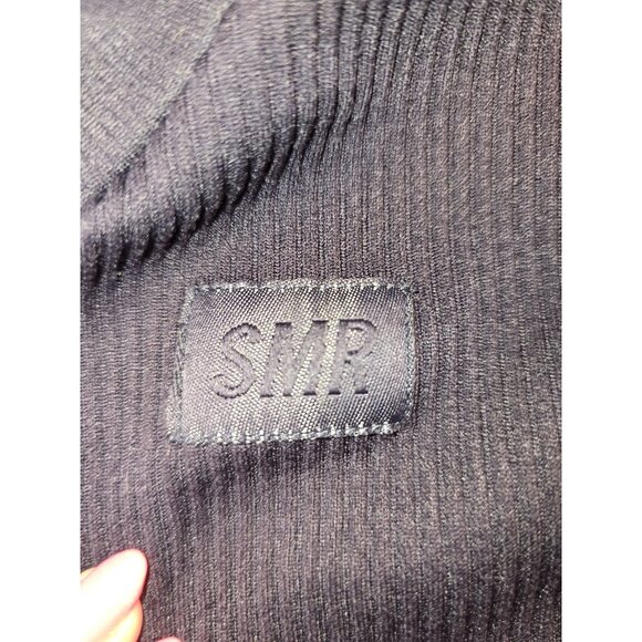 Sommer Ray Women's Ripped Long Sleeve Zip-up Crop Jacket Size M - Picture 6 of 8